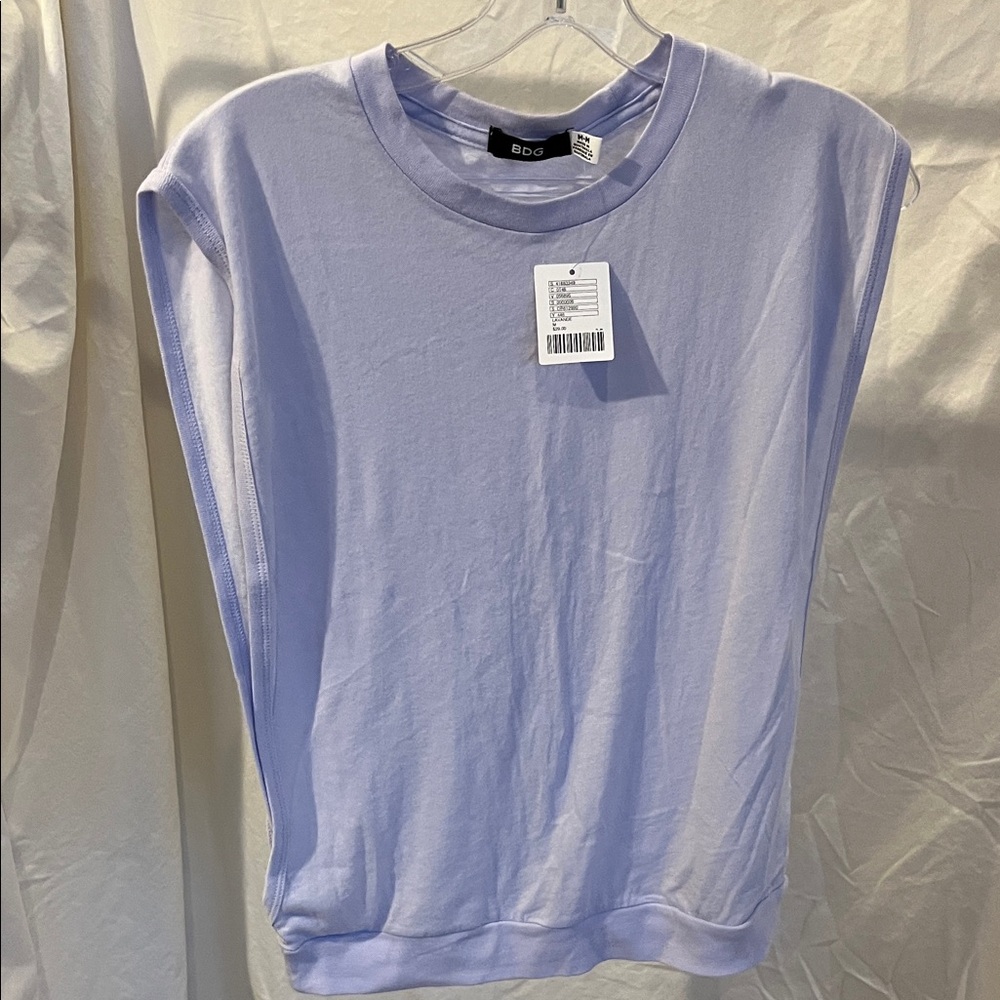 BDG Urban Outfitters Lavender open sides Tank M NWT